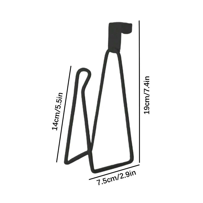 Stainless Steel No Drill Toilet Paper Holder