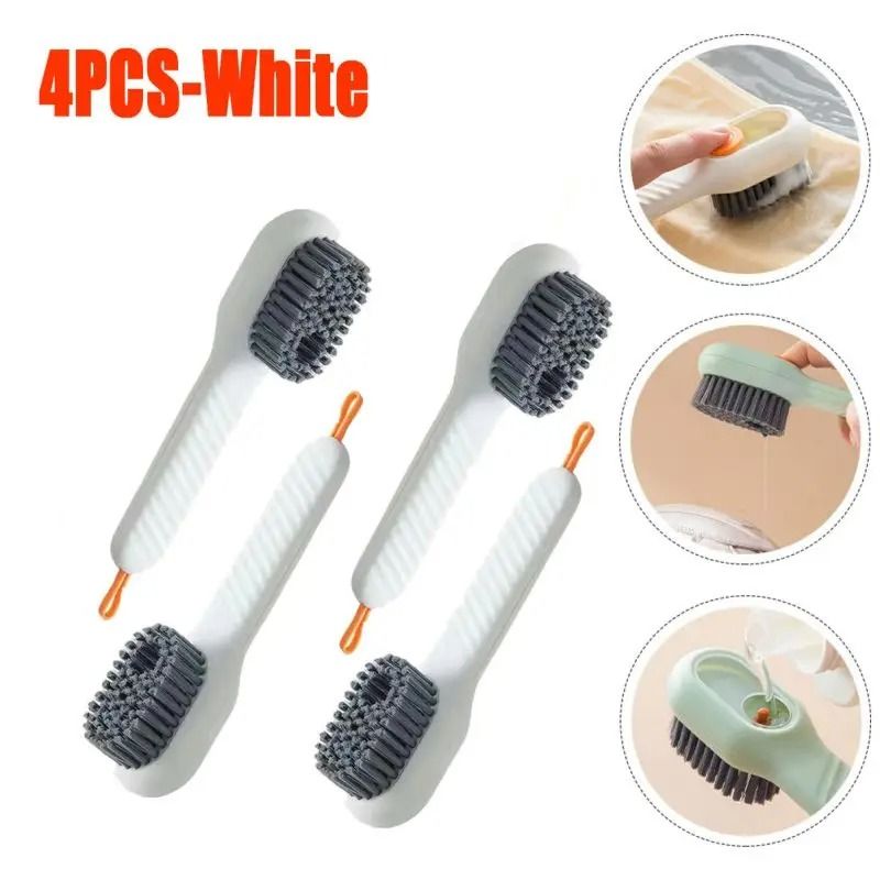 Multi Function Shoe Cleaning Brush Soft Bristle Hand Pressure Spot Scrub Brush