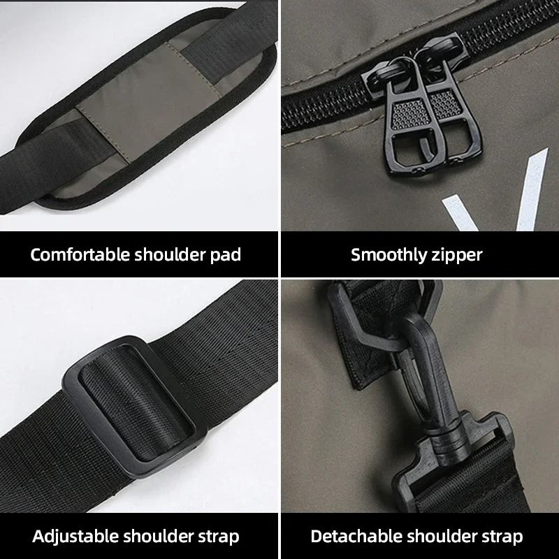 Ultimate Dry Wet Separation Travel Duffel
