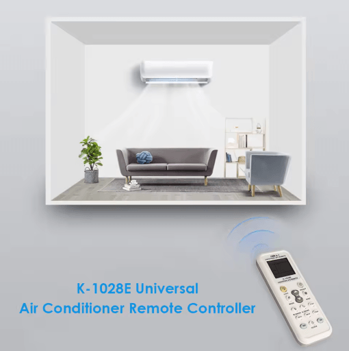 Universal Air Conditioner Remote Control Easy to Use AC Remote Replacement Batteries Not Included