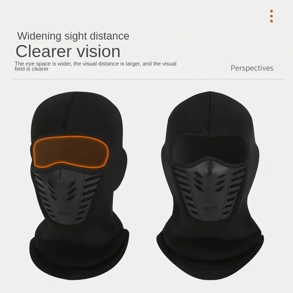 Stay warm and protected on chilly rides with this winter outdoor cycling full face mask designed for windproof dustproof
