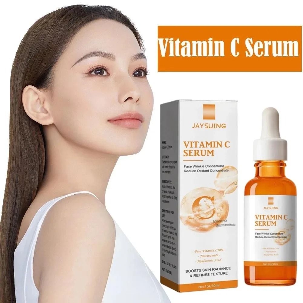 Vitamin C Wrinkle Remover Face Serum Firming Brightening Anti Aging Skin Care 30 ml