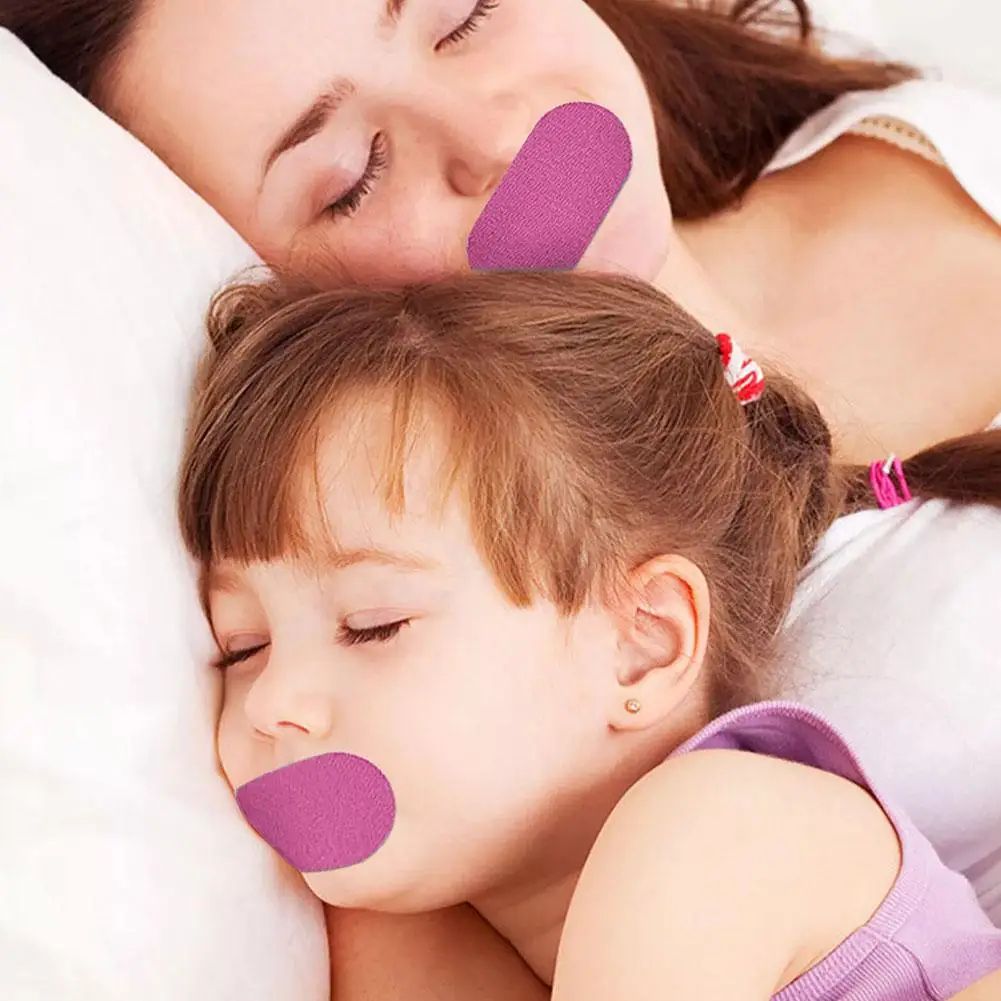 Anti Snoring Sticker for Better Sleep, Improve Mouth Breathing with Nighttime Sleep Mouth Correction Tape