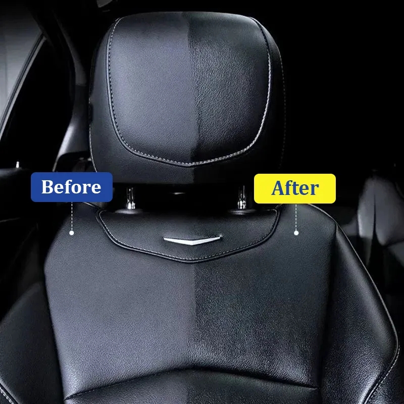 Car Plastic Restorer & Coating Agent Auto Trim Restoration, Black Shine & UV Protection