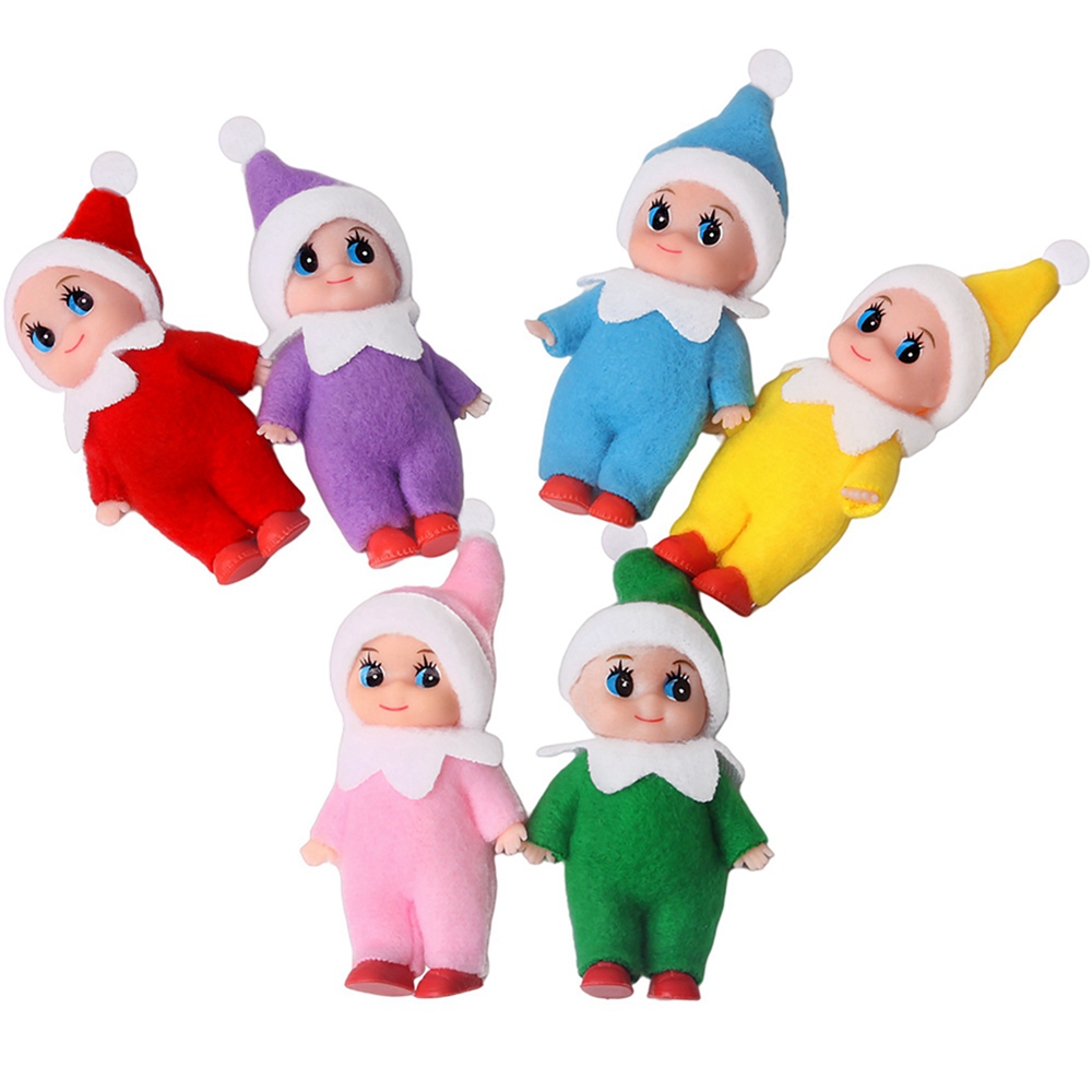 Home Ornament, Christmas Elf Doll, Naughty Elf Felt Doll, Toddler Elf Gift