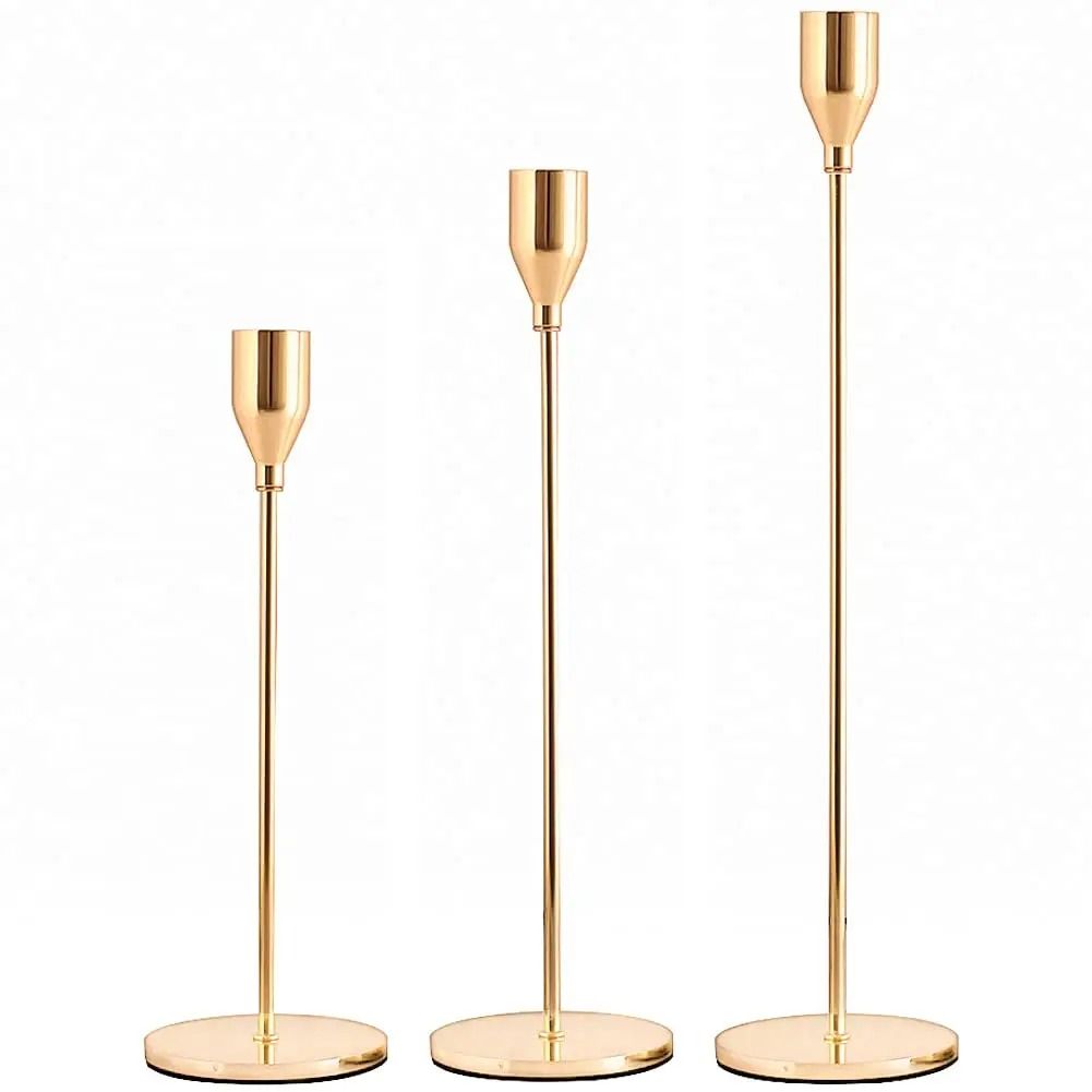Chinese Style Metal Candle Holders