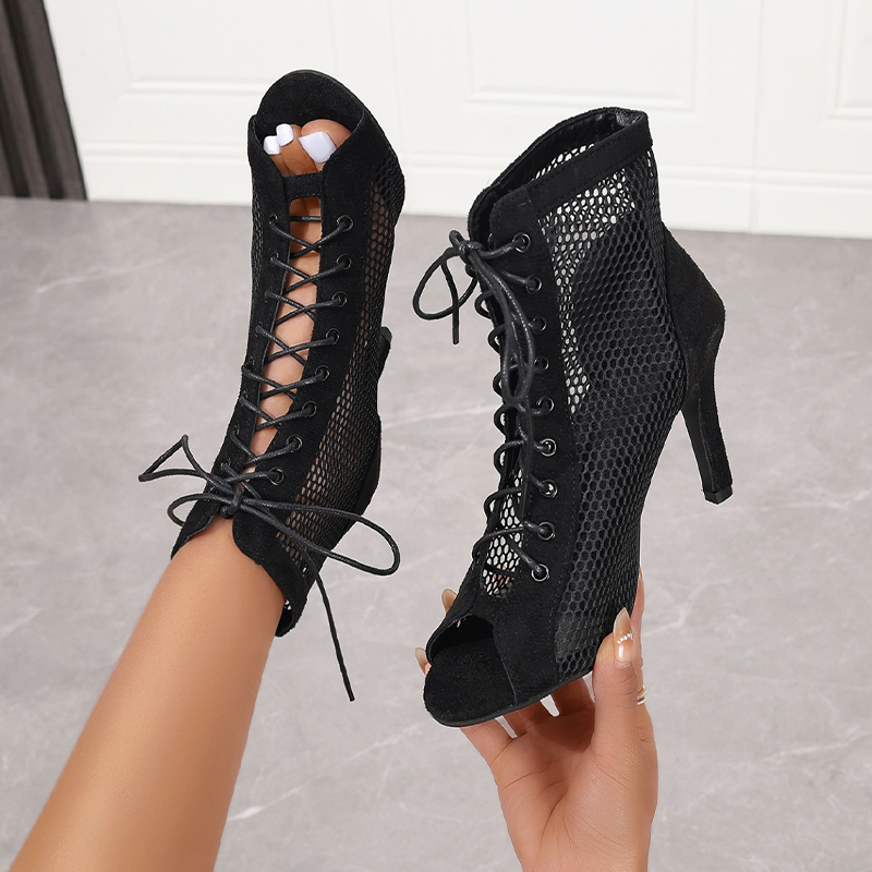 High Top Dance Shoes Ballroom, Summer New Pupms Women, Salsa Tango Sandals Girl Fashion