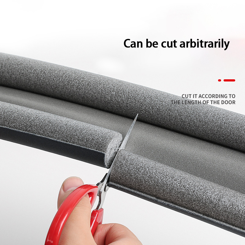 Flexible Door Seal Strip for Wind & Dust Protection Door Weatherstrip Guard Stopper
