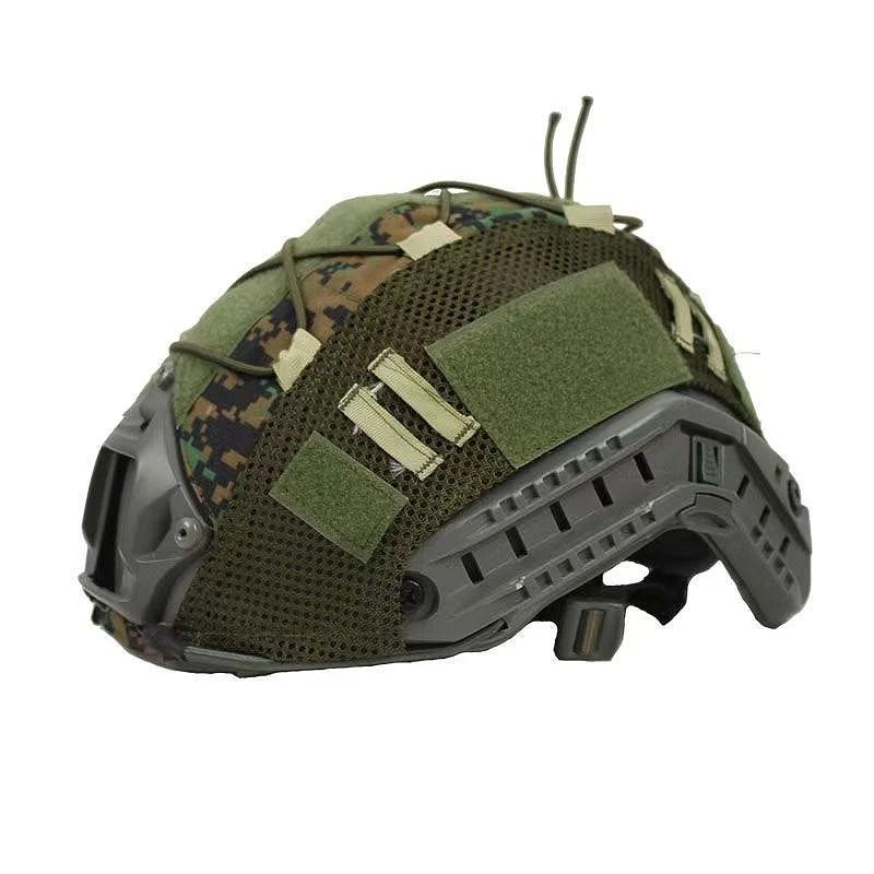 Tactical Helmet Cover Camo Fast Airsoft Paintball High Cut Helmet Cloth