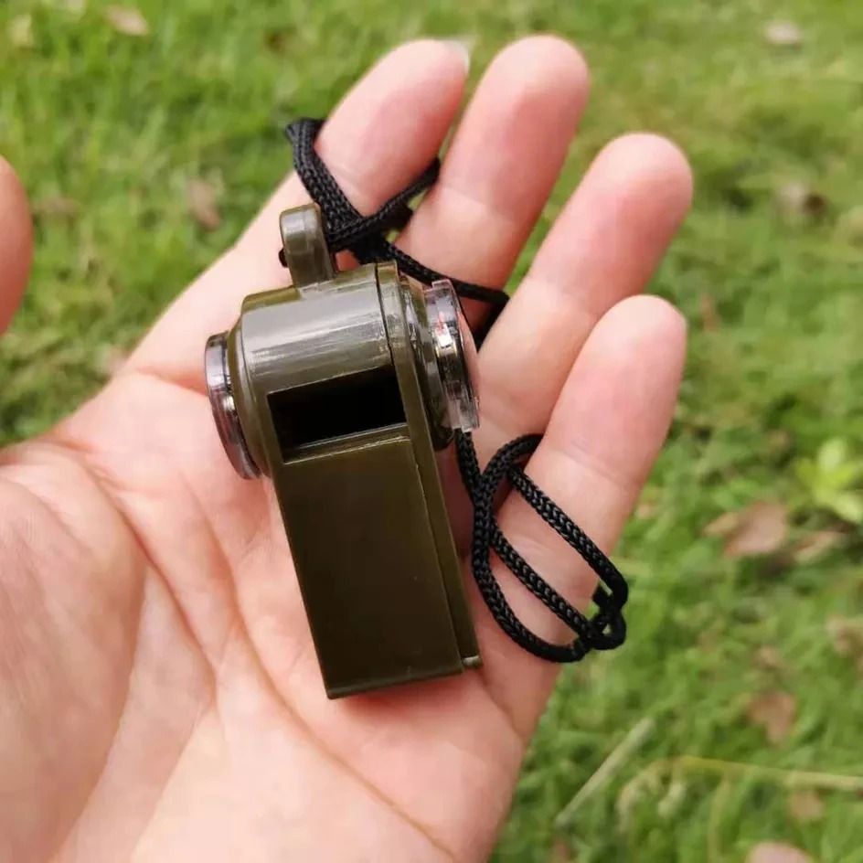 3-in-1 Emergency Survival & Navigation Whistle