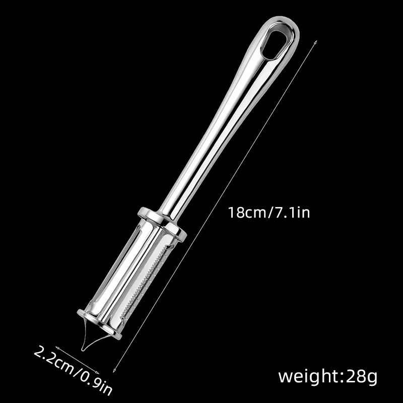 3-in-1 Stainless Steel Fruit and Vegetable Peeler
