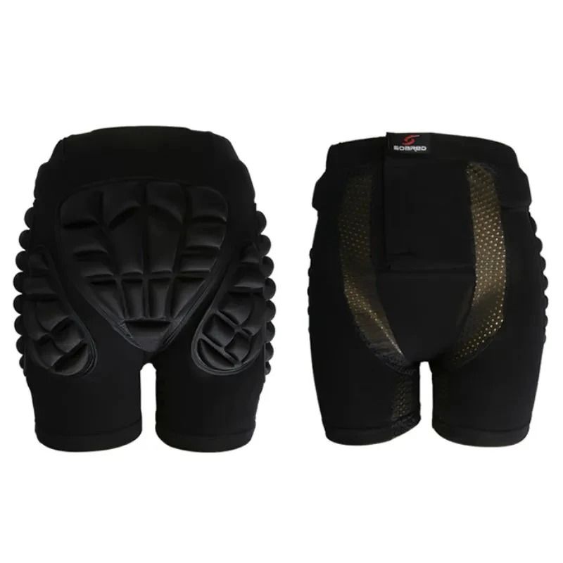 Protective Padded Hip Shorts for Skiing Snowboarding Skating and Impact Sports with Shock Absorption