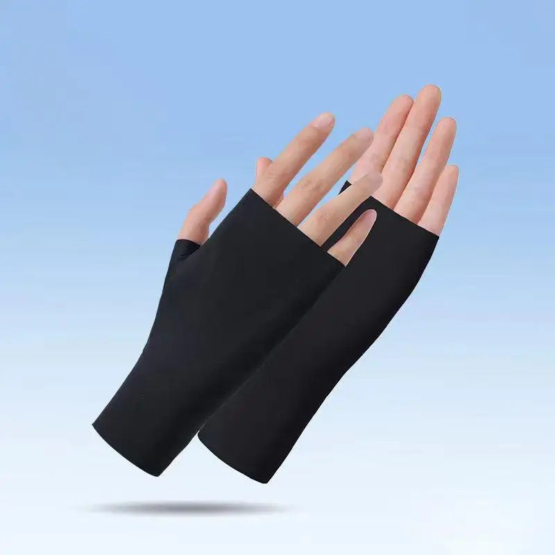Fingerless UV Protection Driving Gloves