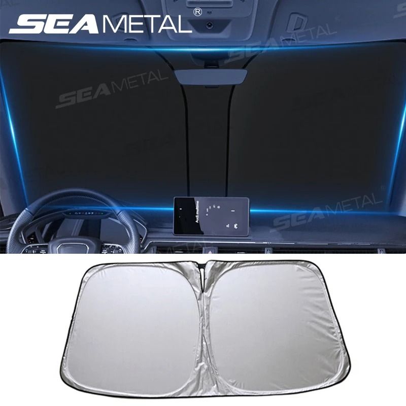 Seametal Car Windshield Sun Shade Cover Reflective UV Protector