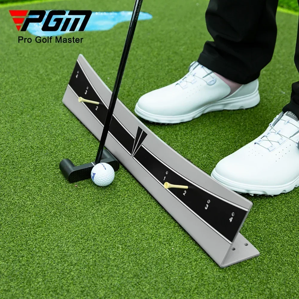 PGM Golf Putting Training Aid, Golf Putting Track Rail for Indoor/Outdoor Practice, Golfer Arc Equipment