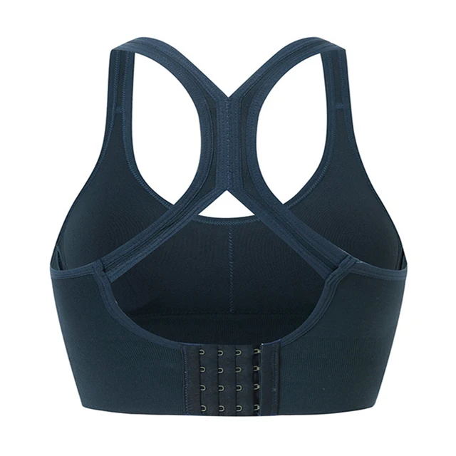 Back Closure Women Bras Sexy Lingerie Fitness Bra Seamless Bralette Gather Pad Shockproof Underwear Female Brassiere Tan