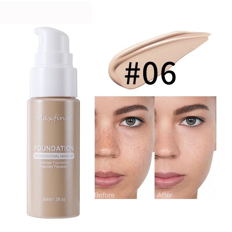 Liquid Foundation Effective Concealer Professional Cosmetics