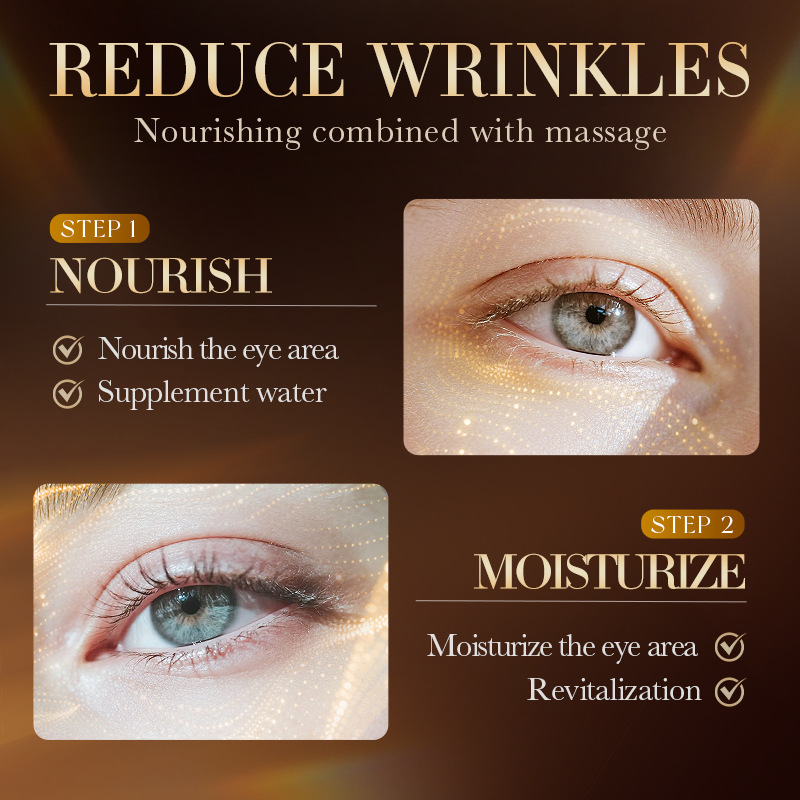 Anti Wrinkle Snake Venom Eye Cream with Roller Ball Caffeine Eye Serum Hydrating Fades Fine Lines Skin Care
