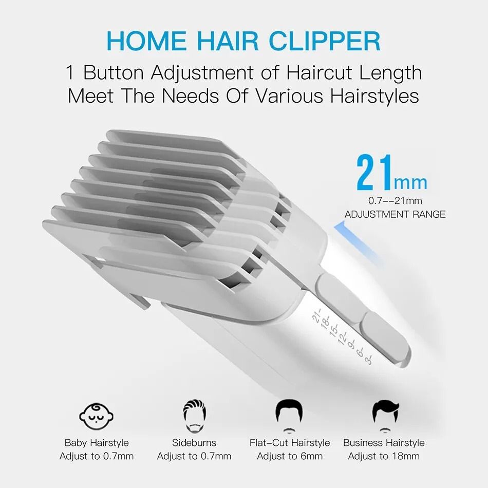 ENCHEN Boost Electric Hair Clipper Professional Cordless Haircut Machine for Men