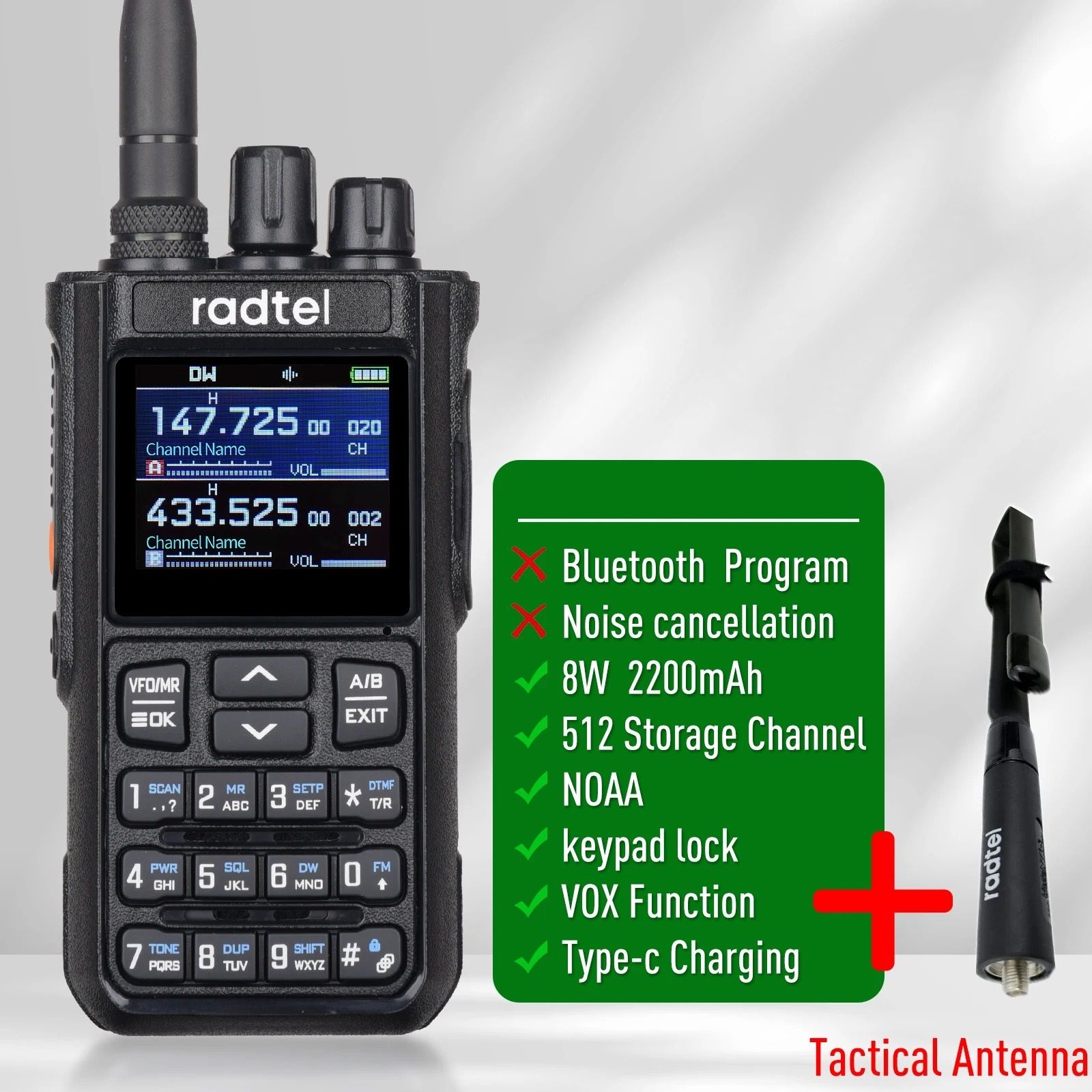 Professional Full Band Multi Environment Radio