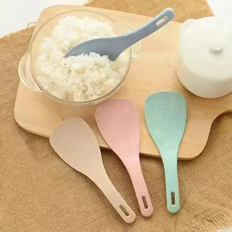 EcoChef Wheat-Straw Rice Paddle & Non-Stick Rice Scoop - the premium kitchen tool for smooth, hassle-free rice serving