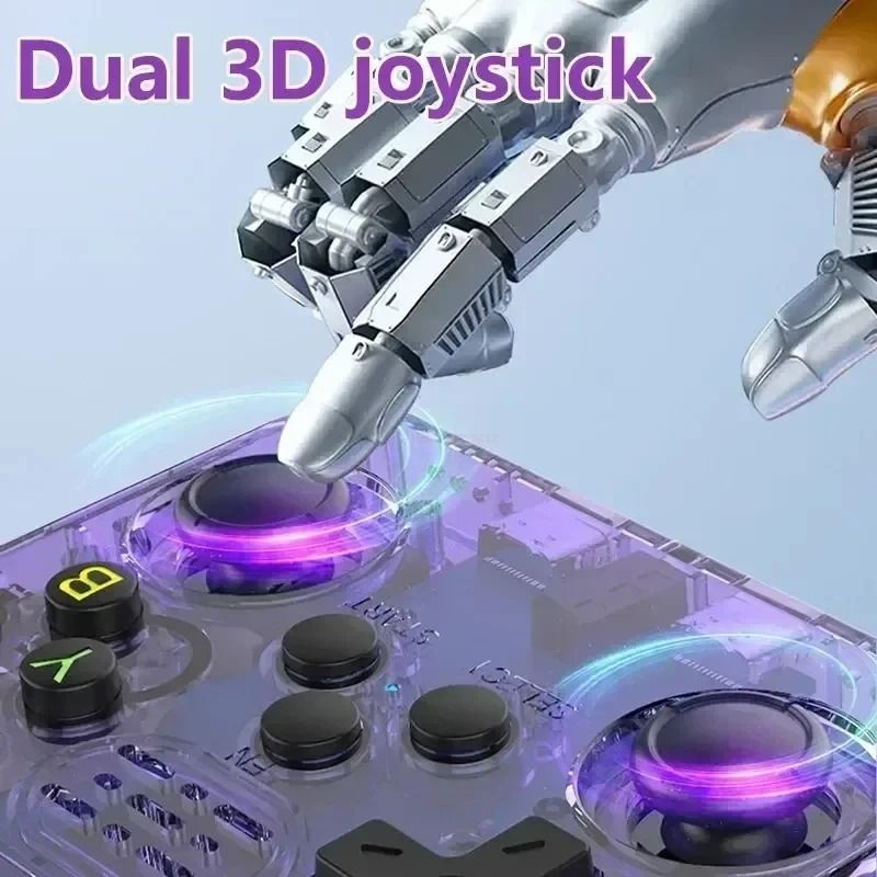 Retro Handheld Game Console With 3.5 Inch IPS Screen And 15000 Games