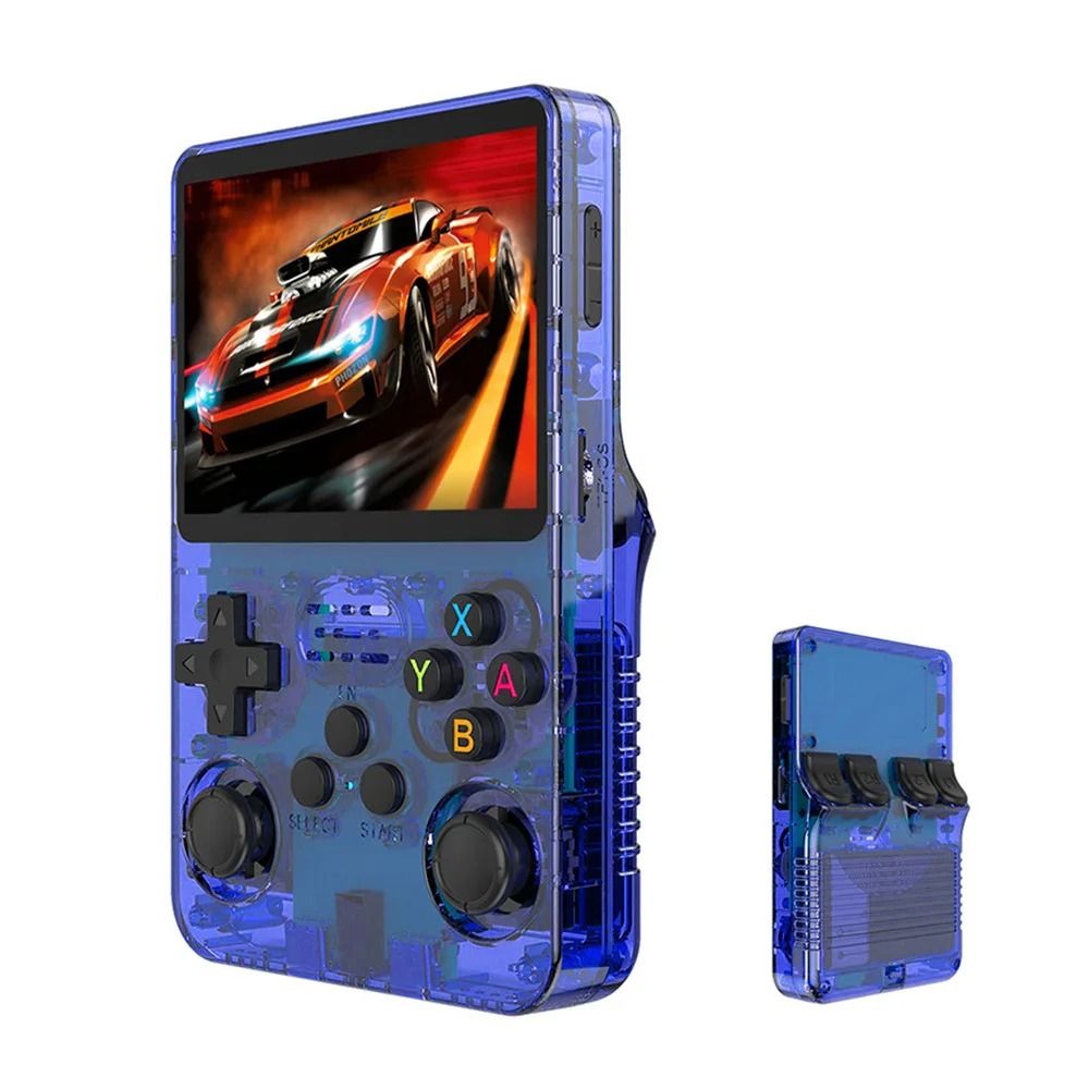 R36S Retro Handheld Game Console with Linux System and 3.5 Inch IPS Display