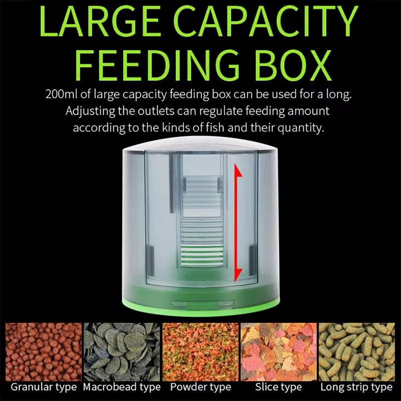 Automatic Fish Feeder – Digital Aquarium Food Dispenser with Timer