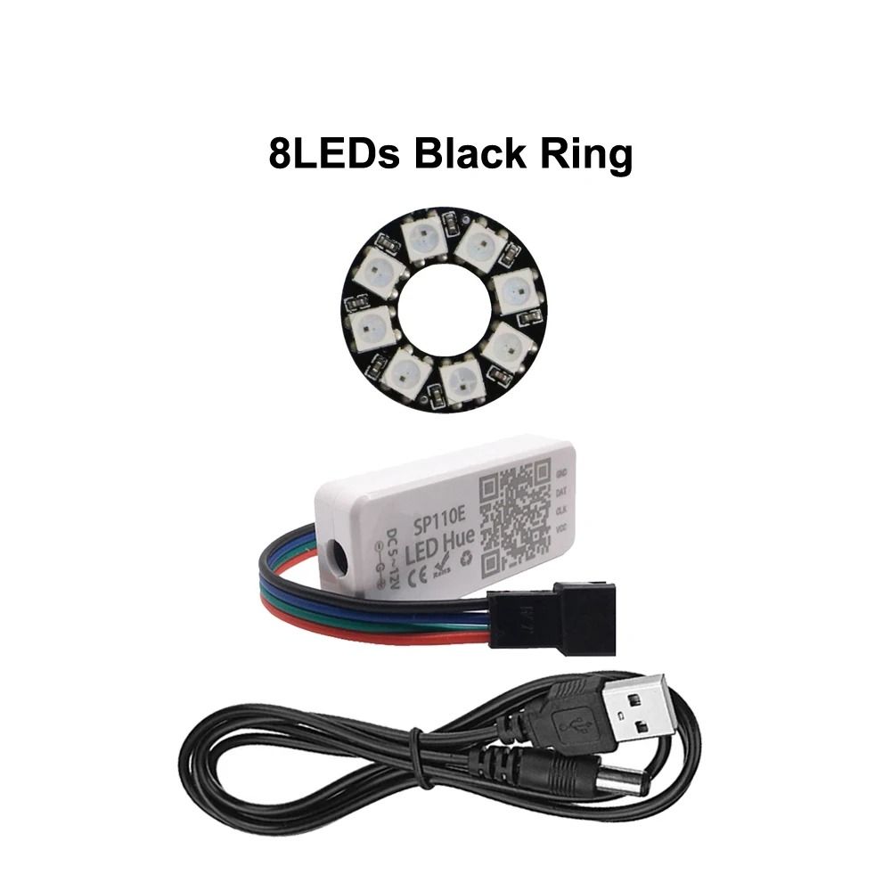 WS2812B Addressable RGB LED Pixel Ring Kit