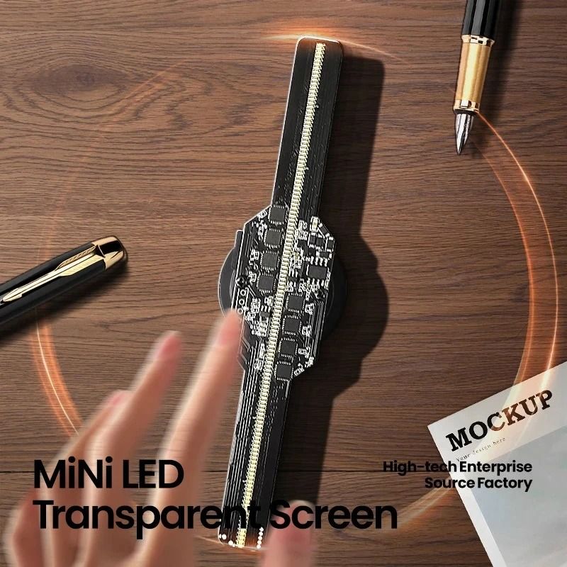 Portable 3D Holographic Projection Fan