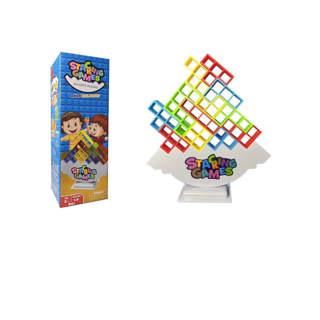 Dino Tetris Balance Stacking Game