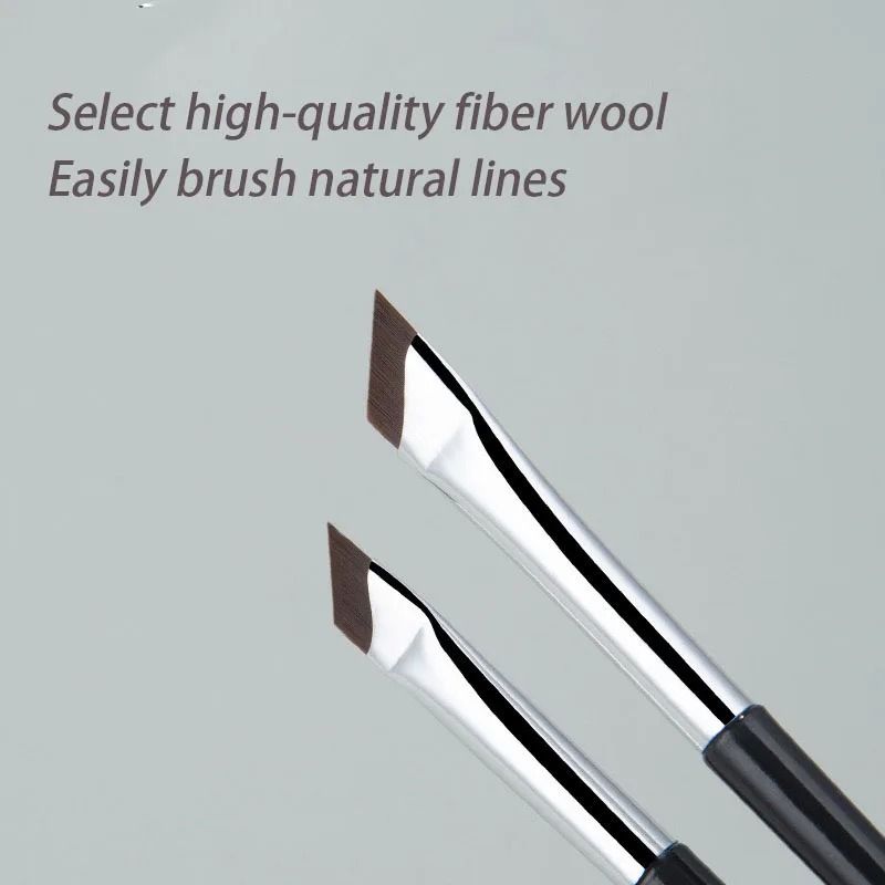 Ultra Thin Angled Eyeliner Brush Precision Detail Makeup Tool