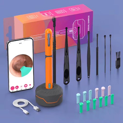 NK3 Pro Ear Cleaner with Camera – HD Visual Otoscope Ear Cleaning Set