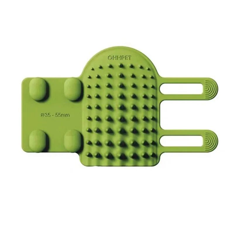 Pet Cat Hair Removal Massage Comb – Silicone Self-Grooming Wall Brush