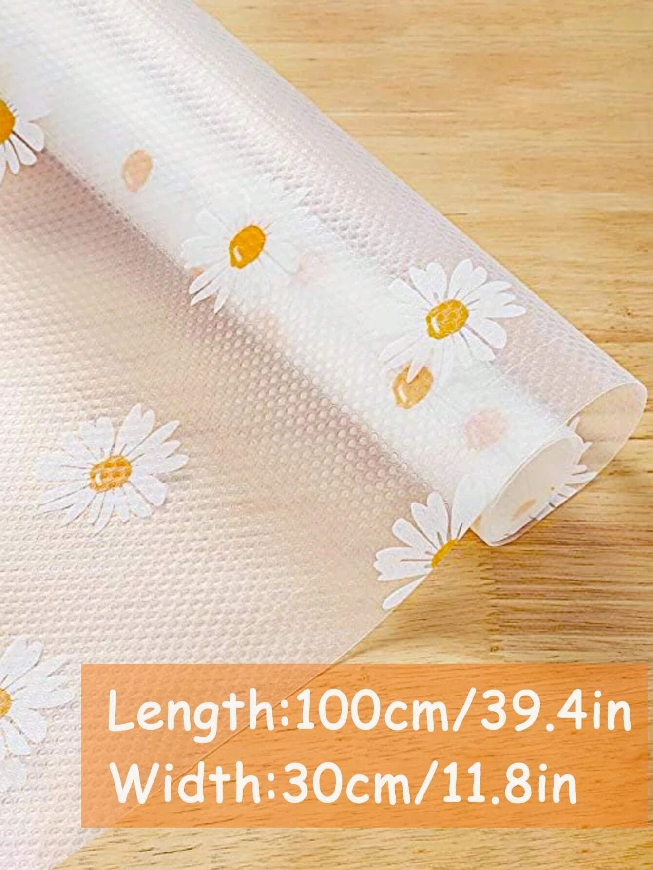 FreshGuard EVA Waterproof Shelf Liner Roll for Cabinets, Drawers and Fridge