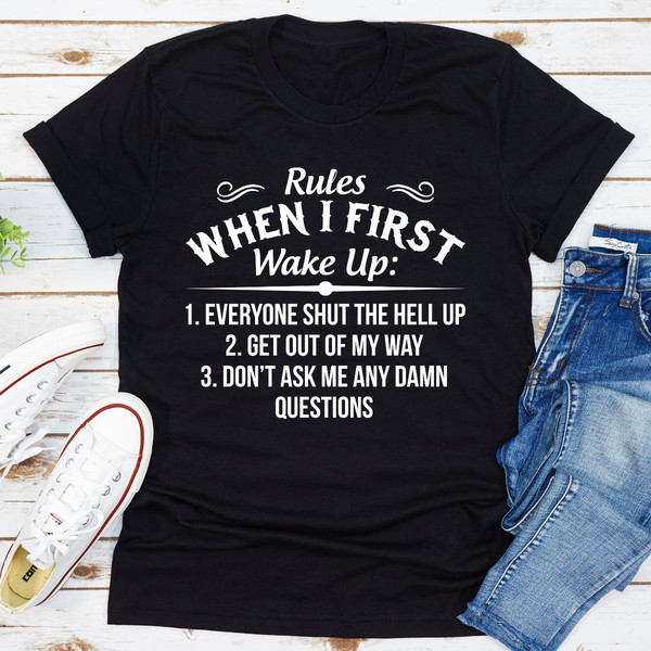 Rules When I First Wake Up