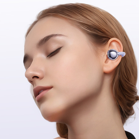 Wireless Bluetooth Ear Clip Headphones Noise Cancelling Sports Earbuds