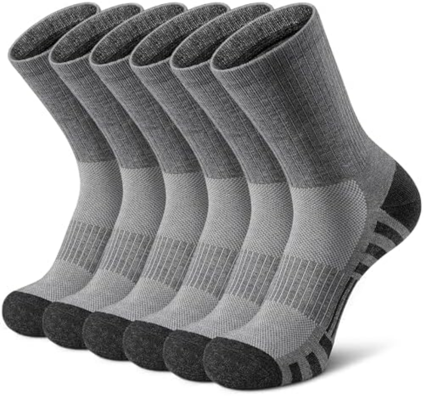 Title Option 2 (Benefit-Driven): Durable Cushioned Sports Socks, Breathable Running Socks for High-Performance Workouts