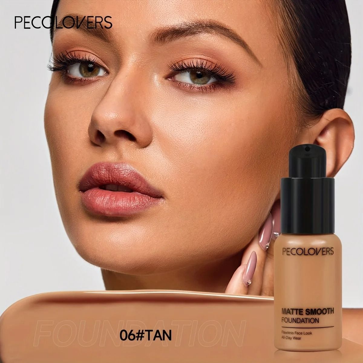 PECOLOVERS Oil Control Matte Finish Liquid Foundation
