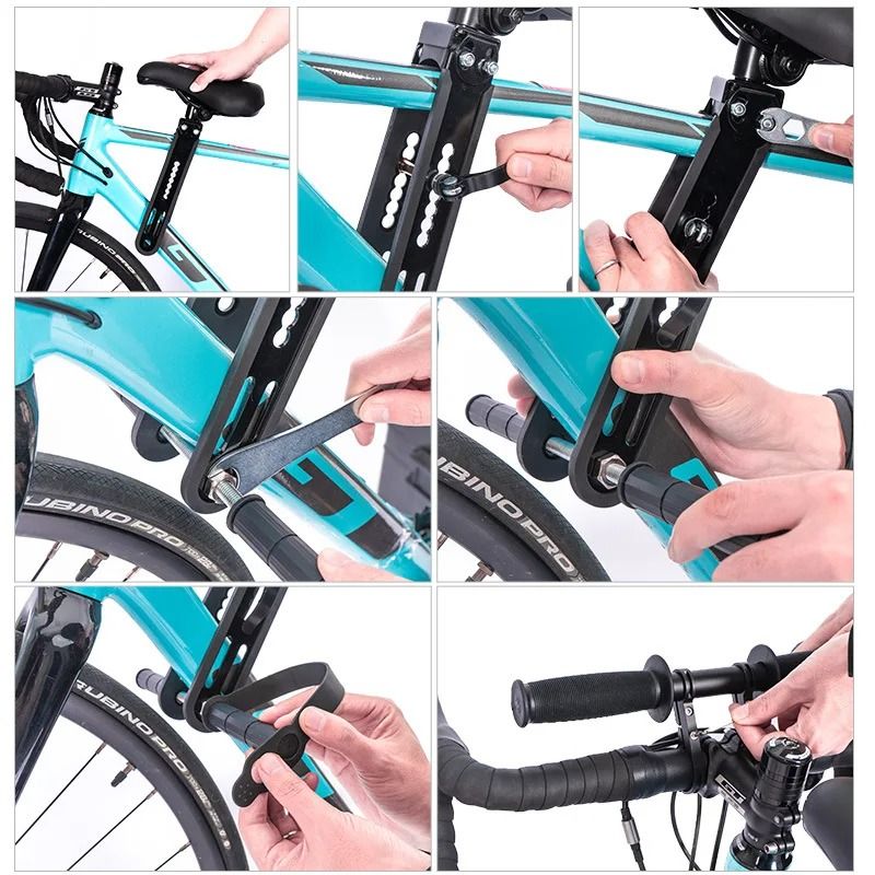 Adjustable Bicycle Front Child Seat Kit