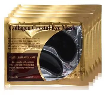Gold Collagen Crystal Eye Patch 20-Piece Firming & Moisturizing Skincare Set