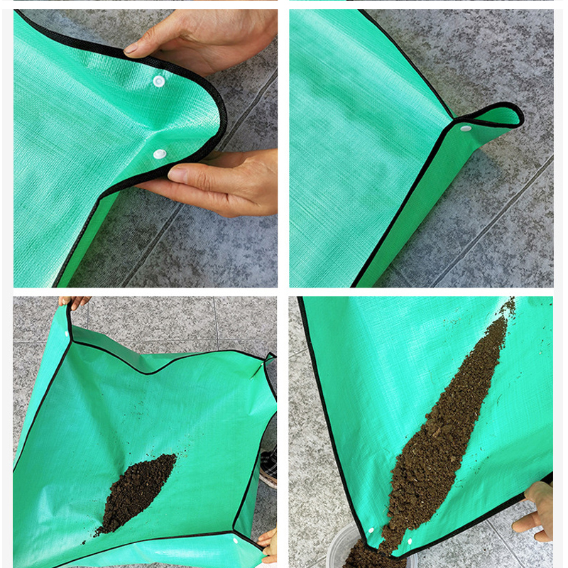 Waterproof Foldable Gardening Potting Mat for Easy Transplanting & Plant Care