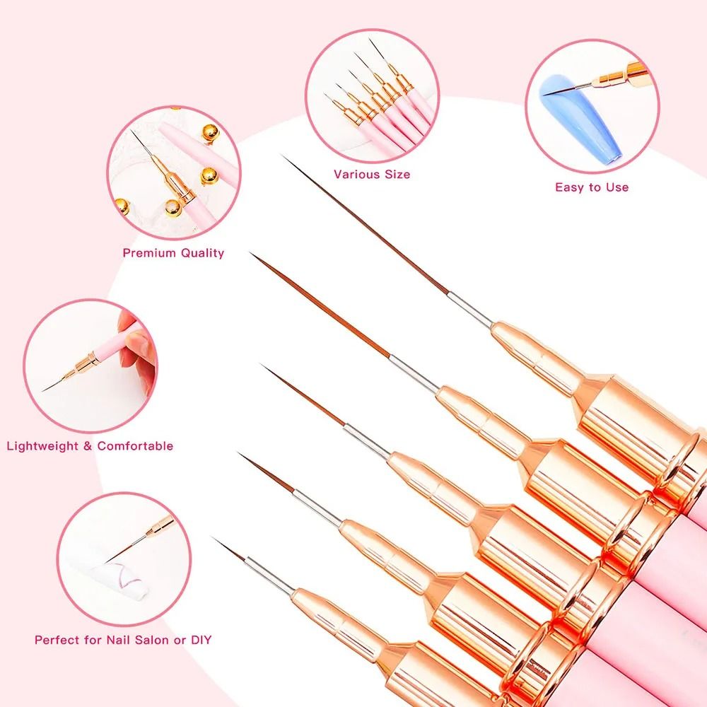 Nail Art Brush Pen Set
