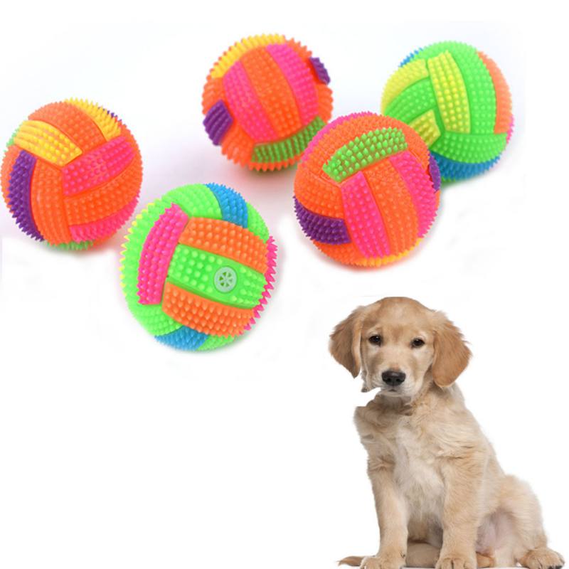Interactive LED Bouncy Ball Toy: Fun for Dogs & Cats of All Sizes!
