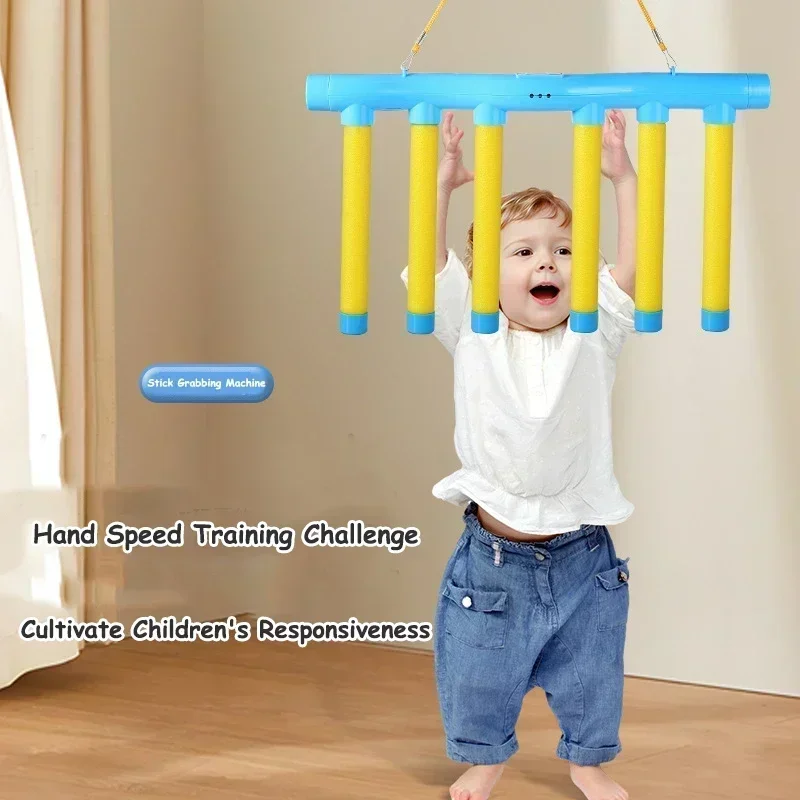 Fast Catch Reaction Training Toy for Kids Hand Eye Coordination Game Falling Sticks Challenge