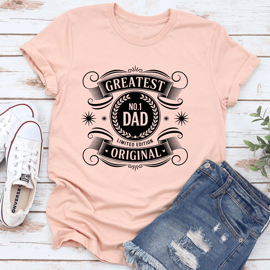 Greatest No 1 Dad Limited Edition Original Tee