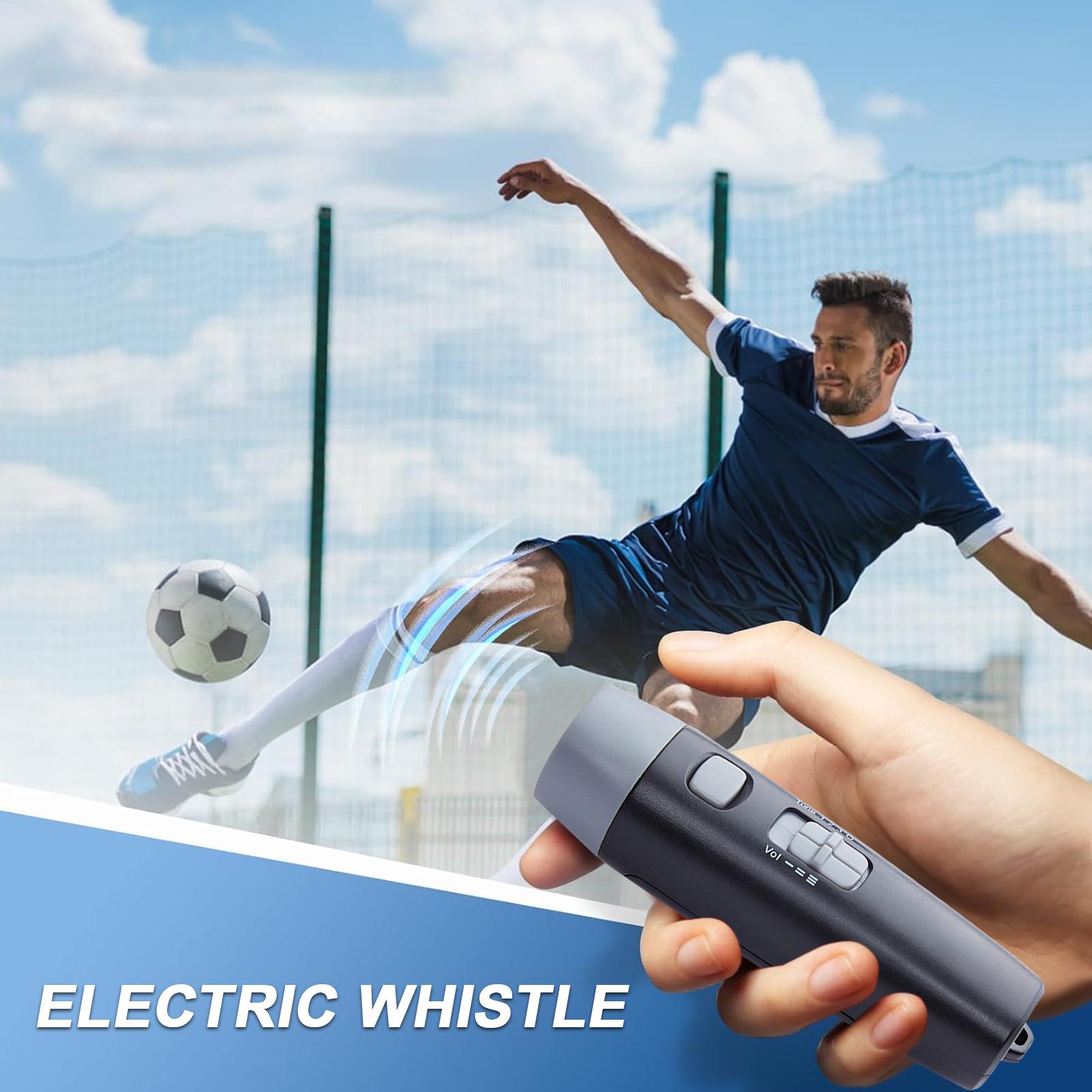 Electronic Whistle Loud Battery-Powered Referee Whistle with Lanyard for Sports Training Ideal for Football.