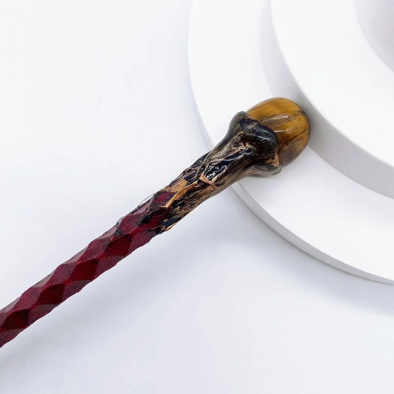 Architectural Healing Crystal Scepter Wand
