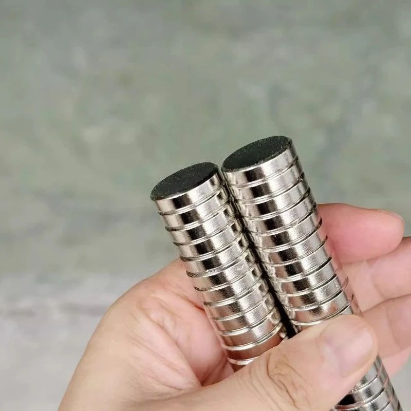 50-Piece neodymium disc magnets set, 10-12 mm round magnets for crafts, home, and DIY