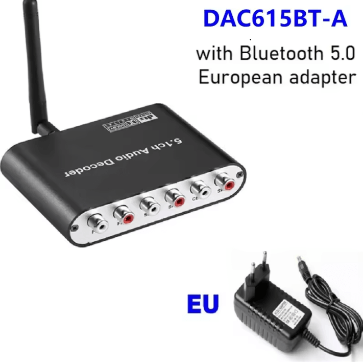 Digital 5.1 Audio Decoder Dolby DTS AC3 to Analog Surround Sound Converter